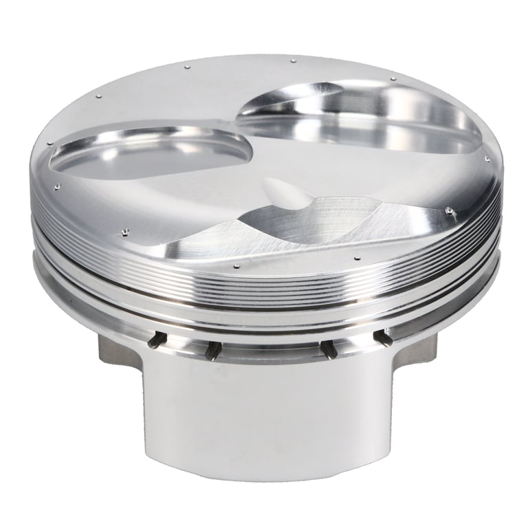 JE 377854S Piston Single (4.600 in. Bore, 1.060 in. CH, 18.00 CC) for CHEVROLET Big Block Engine Photo-1