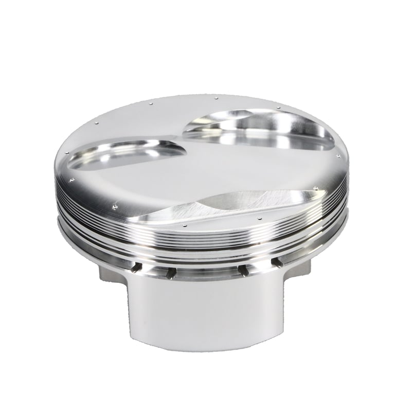 JE 377886 Piston Kit (4.600 in. Bore, 1.120 in. CH, 18.00 CC) for CHEVROLET Big Block Engine Photo-4