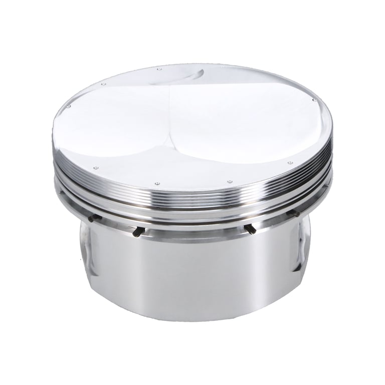 JE 377986 Piston Kit (4.155 in. Bore, 1.062 in. CH, -4.50 CC) for CHEVROLET Small Block Engine Photo-1