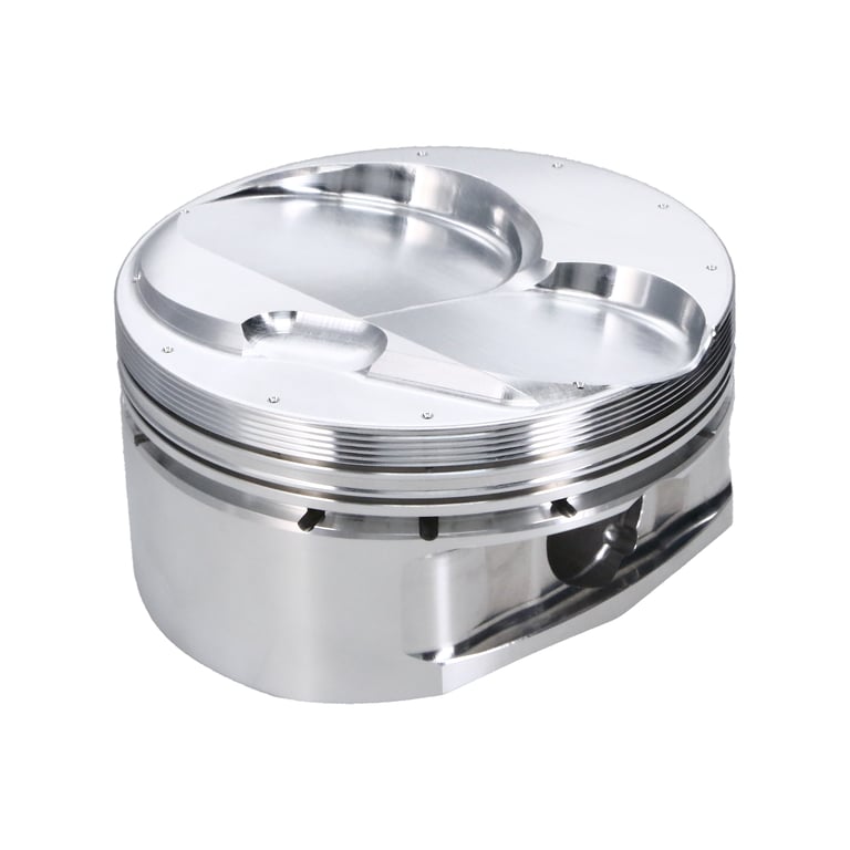 JE 378002 Piston Kit (4.155 in. Bore, 1.125 in. CH, -4.50 CC) for CHEVROLET Small Block Engine Photo-1