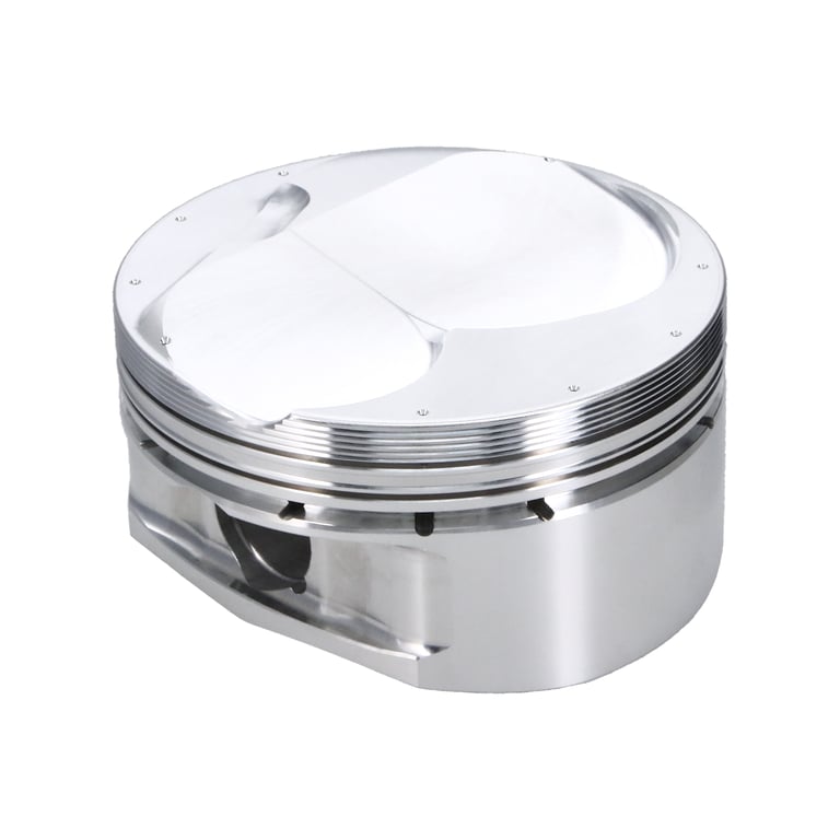 JE 378002 Piston Kit (4.155 in. Bore, 1.125 in. CH, -4.50 CC) for CHEVROLET Small Block Engine Photo-2
