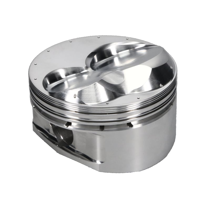 JE 378081R Piston Single (4.020 in. Bore, 1.250 in. CH, 14.50 CC) for CHEVROLET Small Block Engine Photo-3