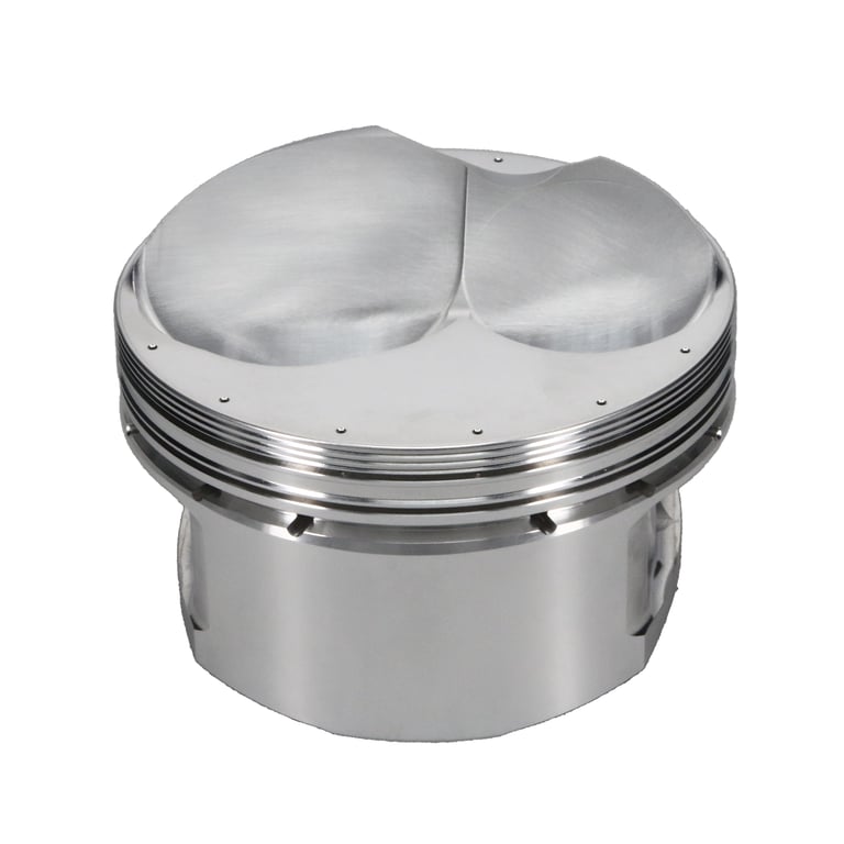JE 378090 Piston Kit (4.125 in. Bore, 1.335 in. CH, 14.50 CC) for CHEVROLET Small Block Engine Photo-1