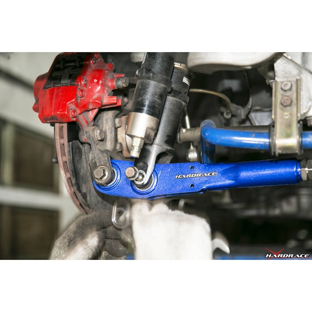 HARDRACE 6727 REAR LOWER CONTROL ARM ADJUSTABLE PILLOWBALL 2PC EVO4-9 Photo-1
