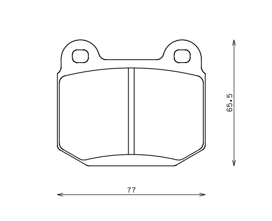 ENDLESS EP291CCRg Rear brake pads SUBARU STI/MITSUBISHI EVO/NISSAN 350Z/GT-R R33/R34 Photo-0