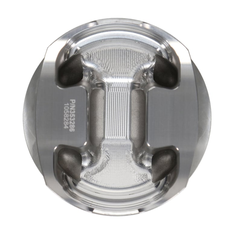 JE 381249S Piston Single (3.445 in. Bore, 1.335 in. CH, 27.70 CC) for PORSCHE 2.4L Engine Photo-2