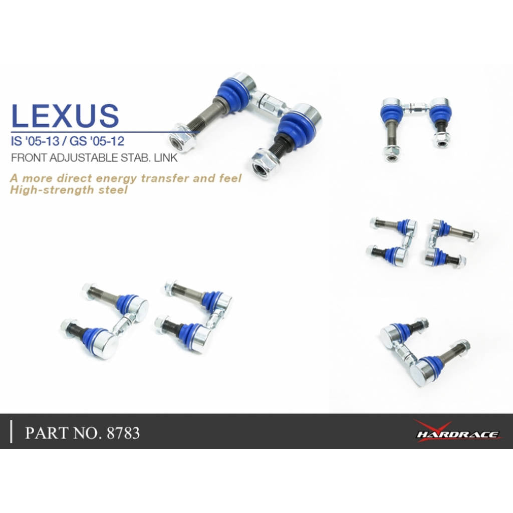 HARDRACE 8783 ADJ. STABILIZER LINK LEXUS LEXUS IS GSE20 09-13 Photo-5
