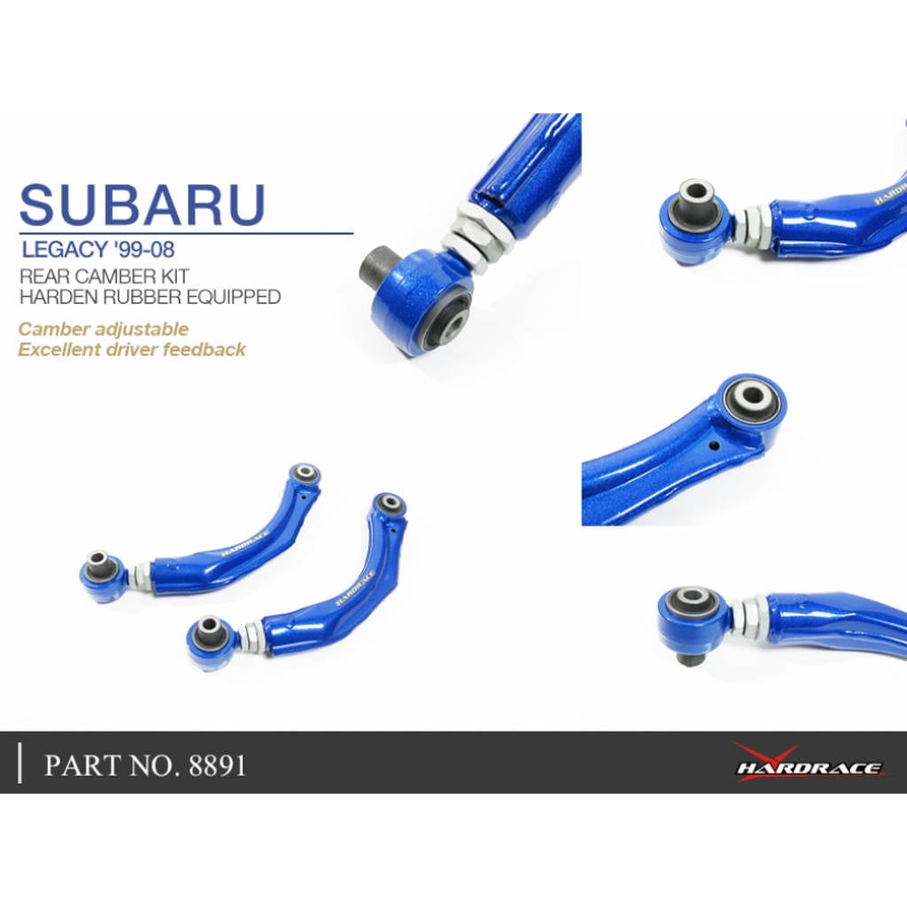 HARDRACE 8891 ADJ. CAMBER/TOE/CASTER ARM- SUBARU LEGACY BL/BP 03-09 Photo-4