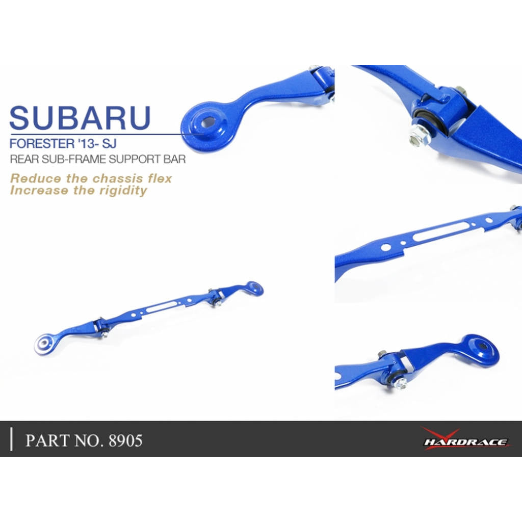 HARDRACE 8905 BODY REINFORCED BAR SUBARU FORESTER SJ 13- Photo-5