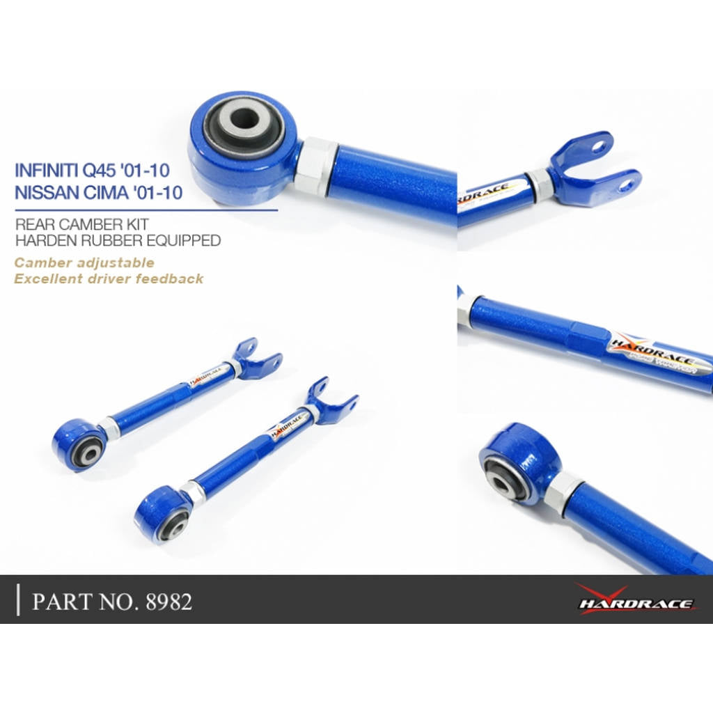 HARDRACE 8982 ADJ. CAMBER/TOE/CASTER ARM- INFINITI Q45 F50 01-10 Photo-4