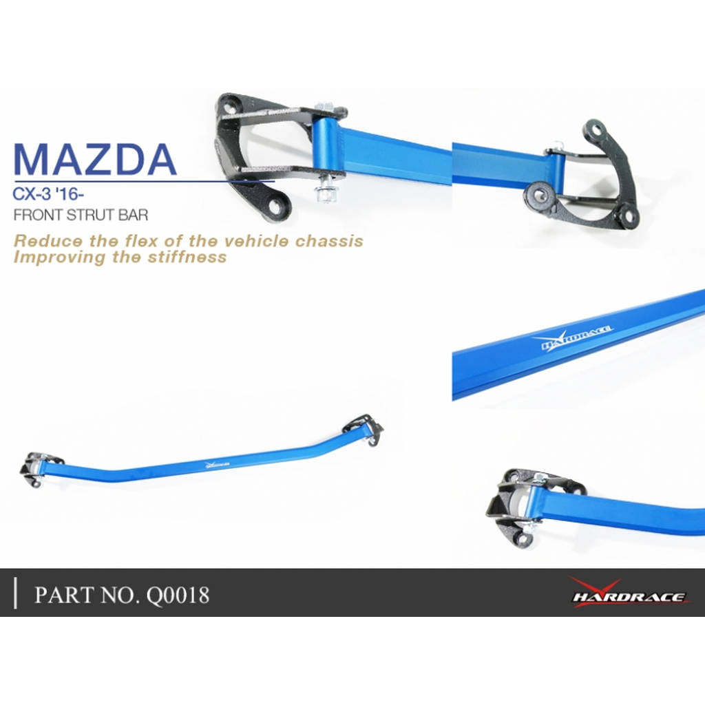HARDRACE Q0018 BODY REINFORCED BAR MAZDA CX3 16- Photo-5