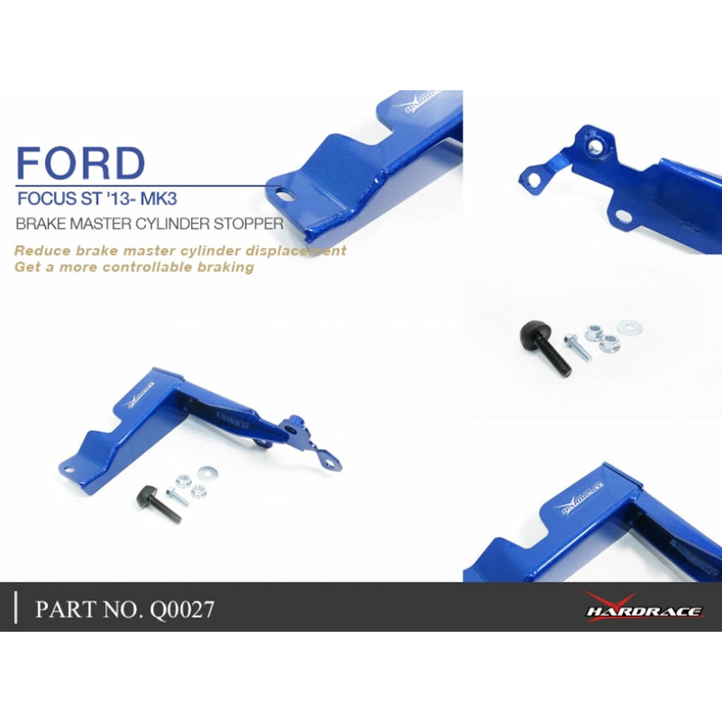 HARDRACE Q0027 BRAKE MASTER CYLINDER STOPPER FORD FOCUS MK3 ST 13- Photo-5