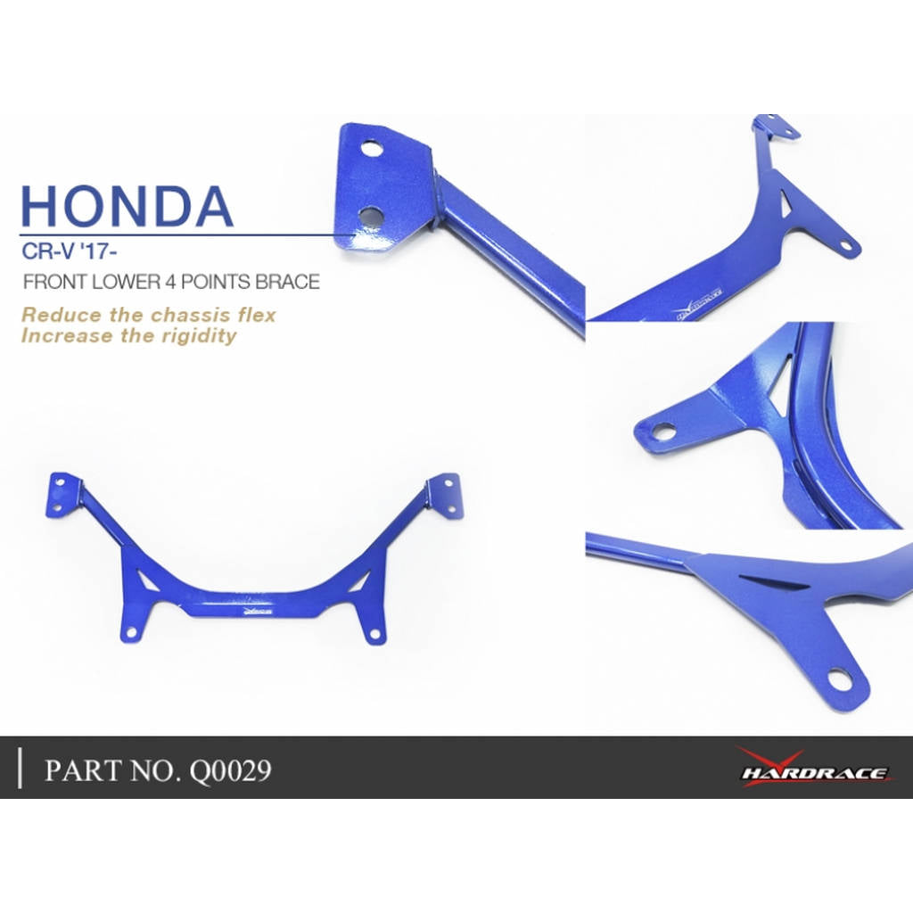 HARDRACE Q0029 BODY REINFORCED BAR HONDA CRV 5TH 17- Photo-5