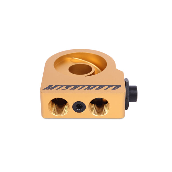 MISHIMOTO MMOP-SPT Oil Sandwich Plate with Thermostatic M20 Photo-1