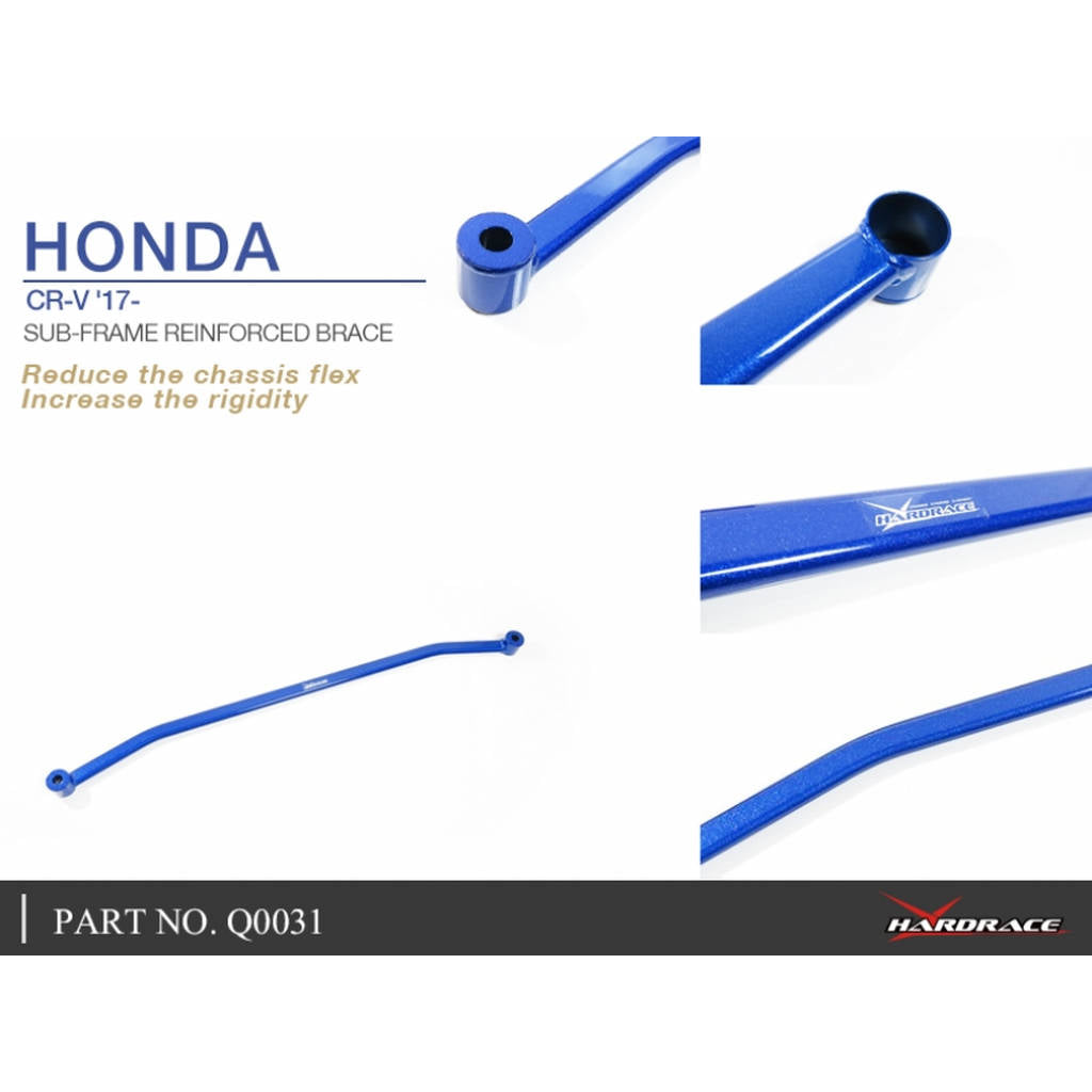 HARDRACE Q0031 BODY REINFORCED BAR HONDA CRV 5TH 17- Photo-5
