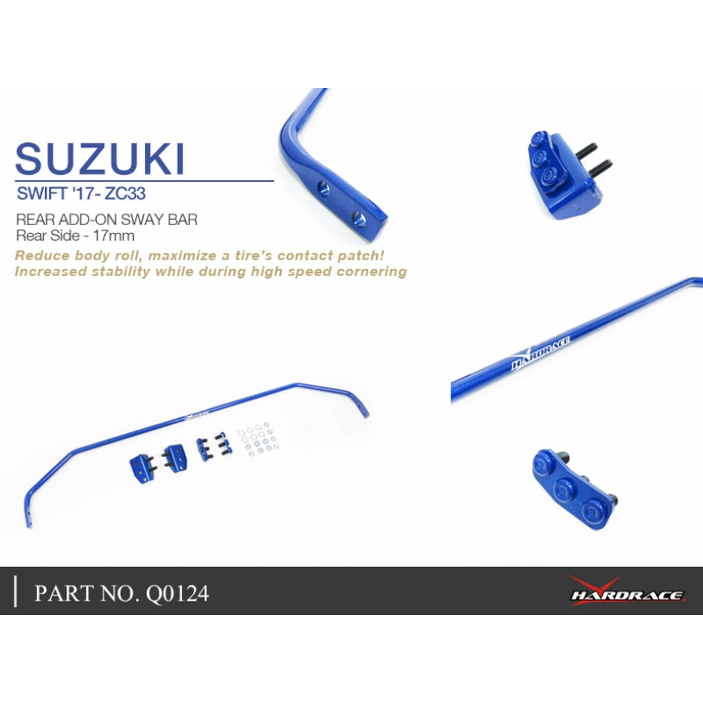 HARDRACE Q0124 SWAY BAR SUZUKI SWIFT ZC33 17- Photo-9