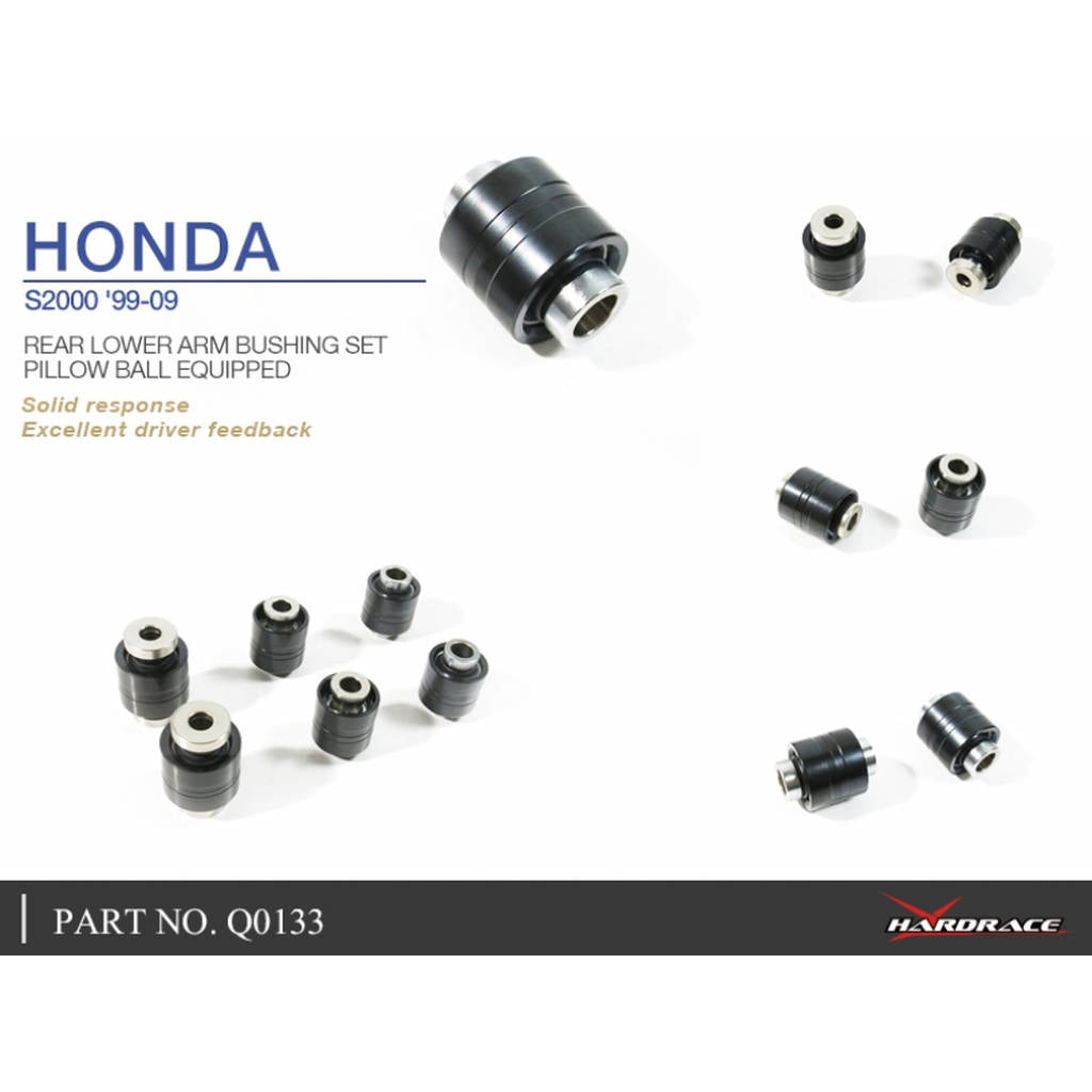 HARDRACE Q0133 PILLOW BALL BUSHING HONDA S2000 99-09 Photo-4