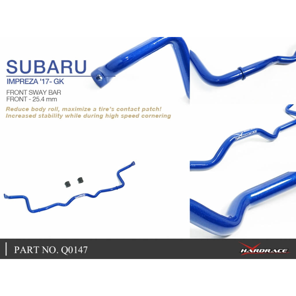 HARDRACE Q0147 SWAY BAR SUBARU IMPREZA GK/GT 17- Photo-5