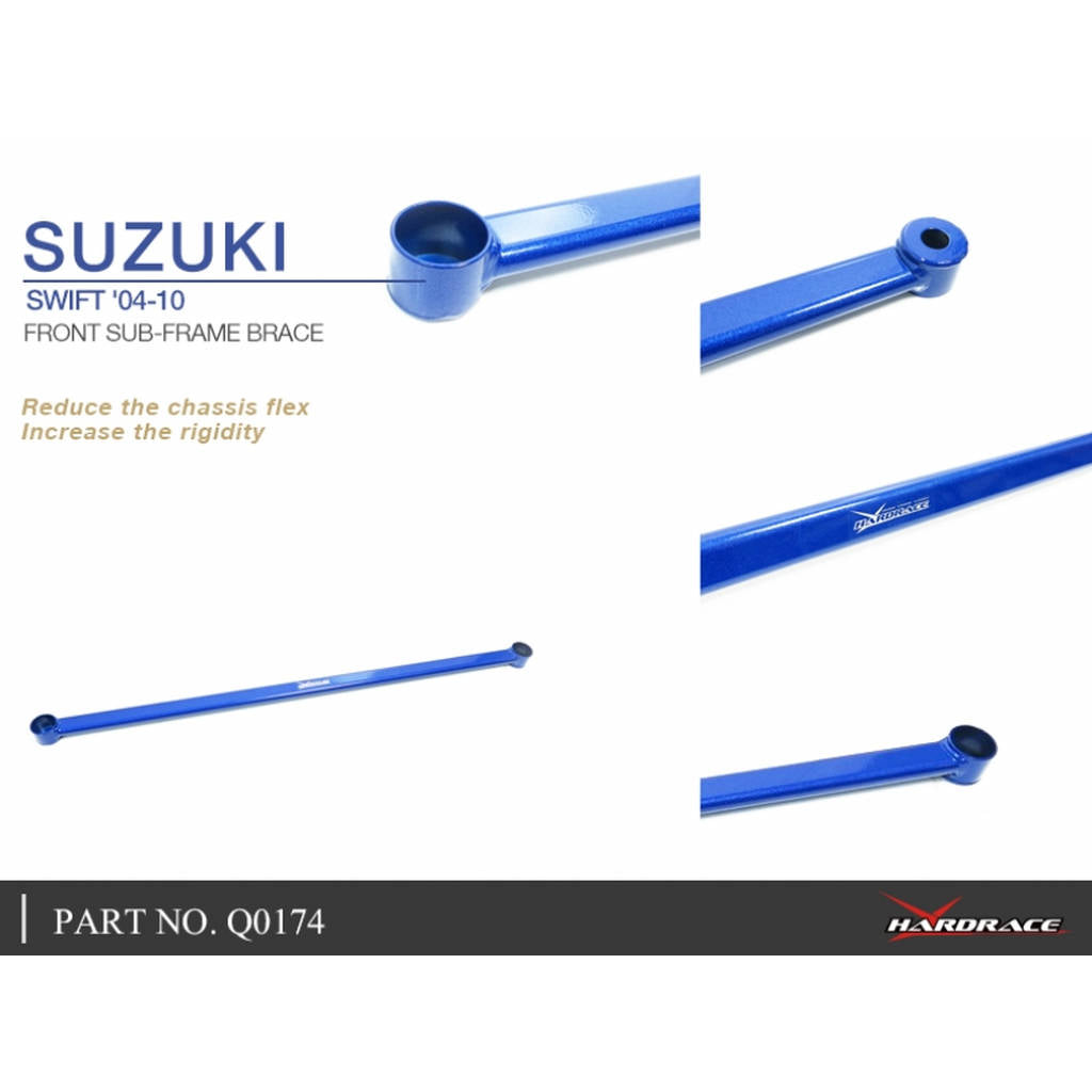 HARDRACE Q0174 BODY REINFORCED BAR SUZUKI SWIFT ZC31 05-10 Photo-5
