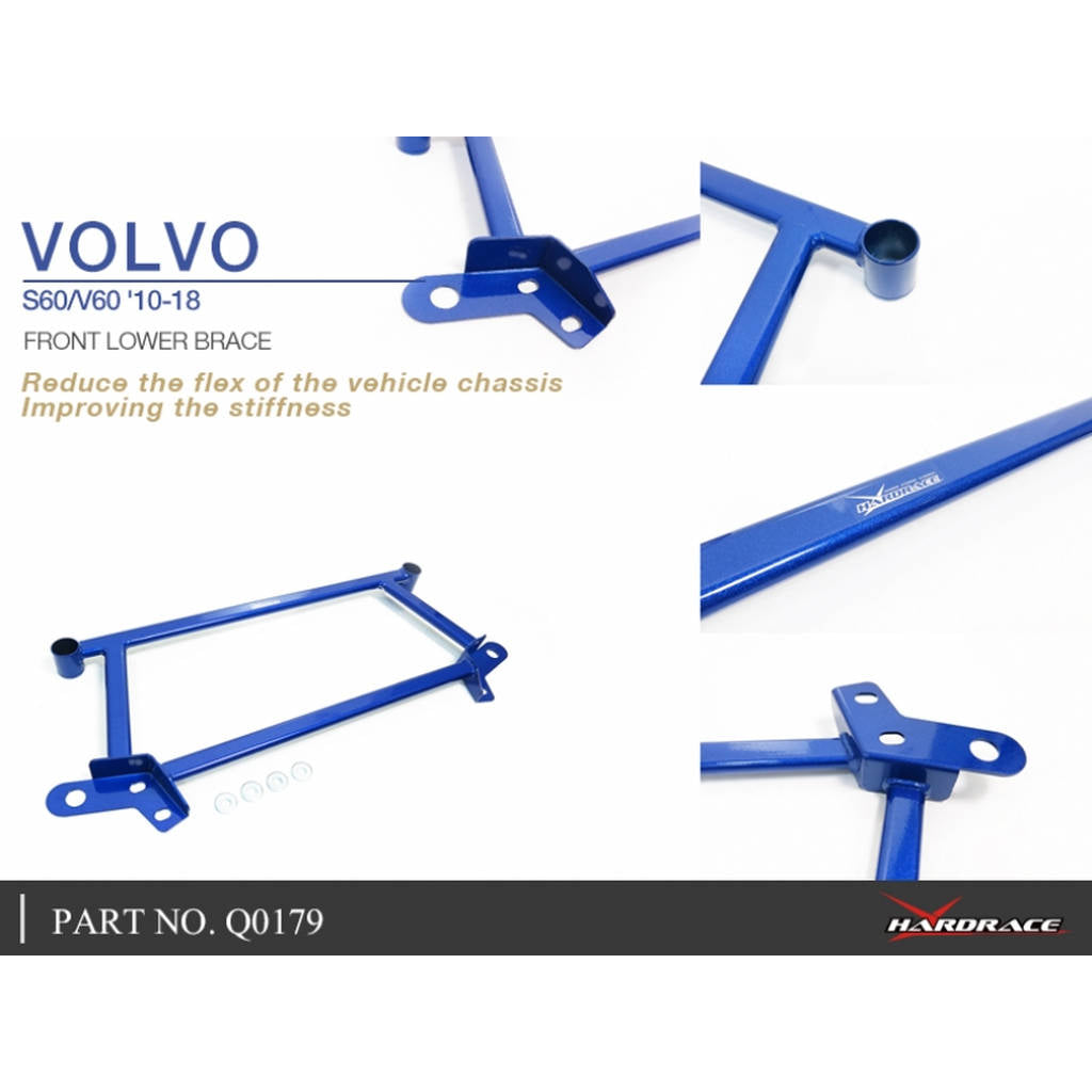HARDRACE Q0179 BODY REINFORCED BAR VOLVO VOLVO V60 10-18 Photo-5