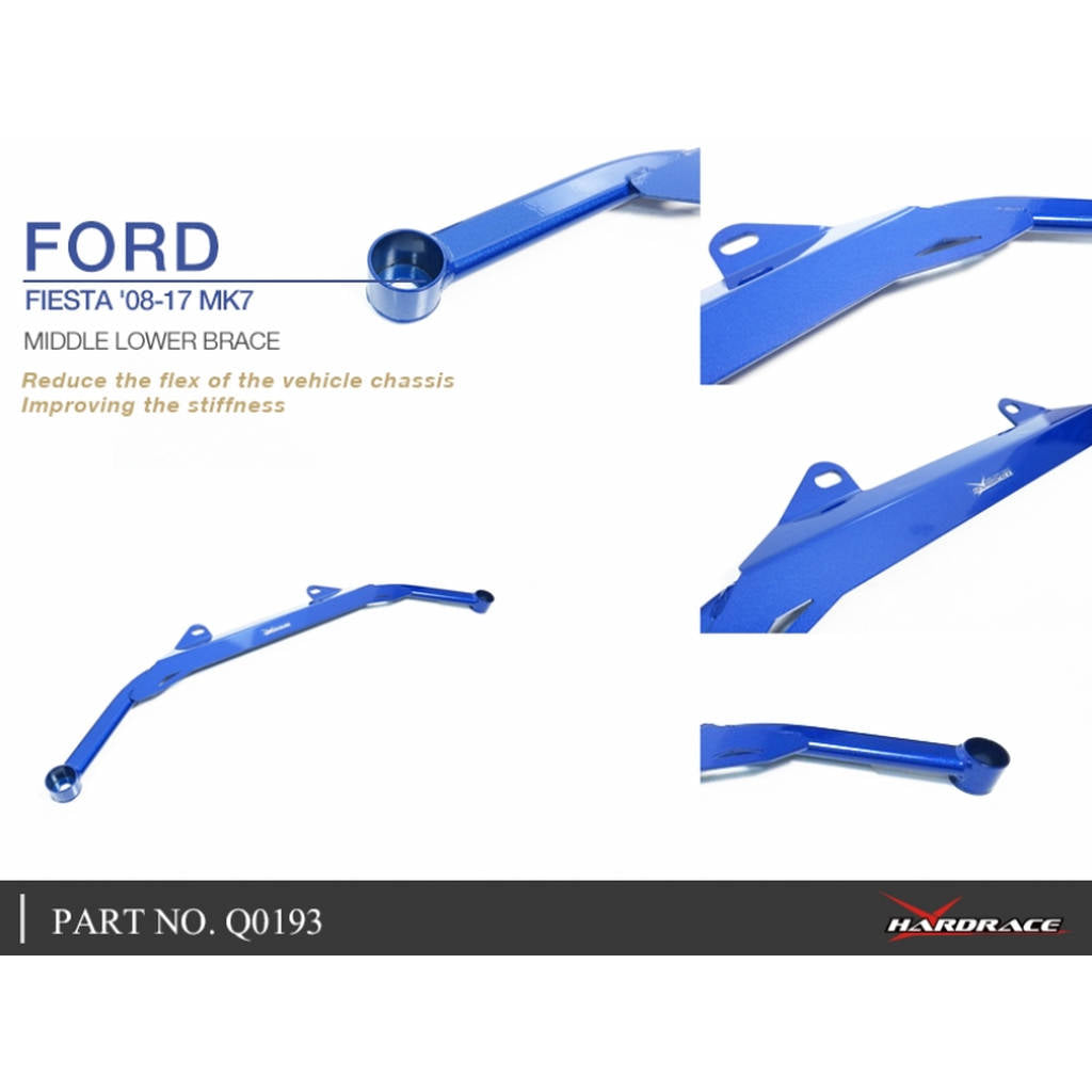 HARDRACE Q0193 BODY REINFORCED BAR FORD FIESTA 13- Photo-5