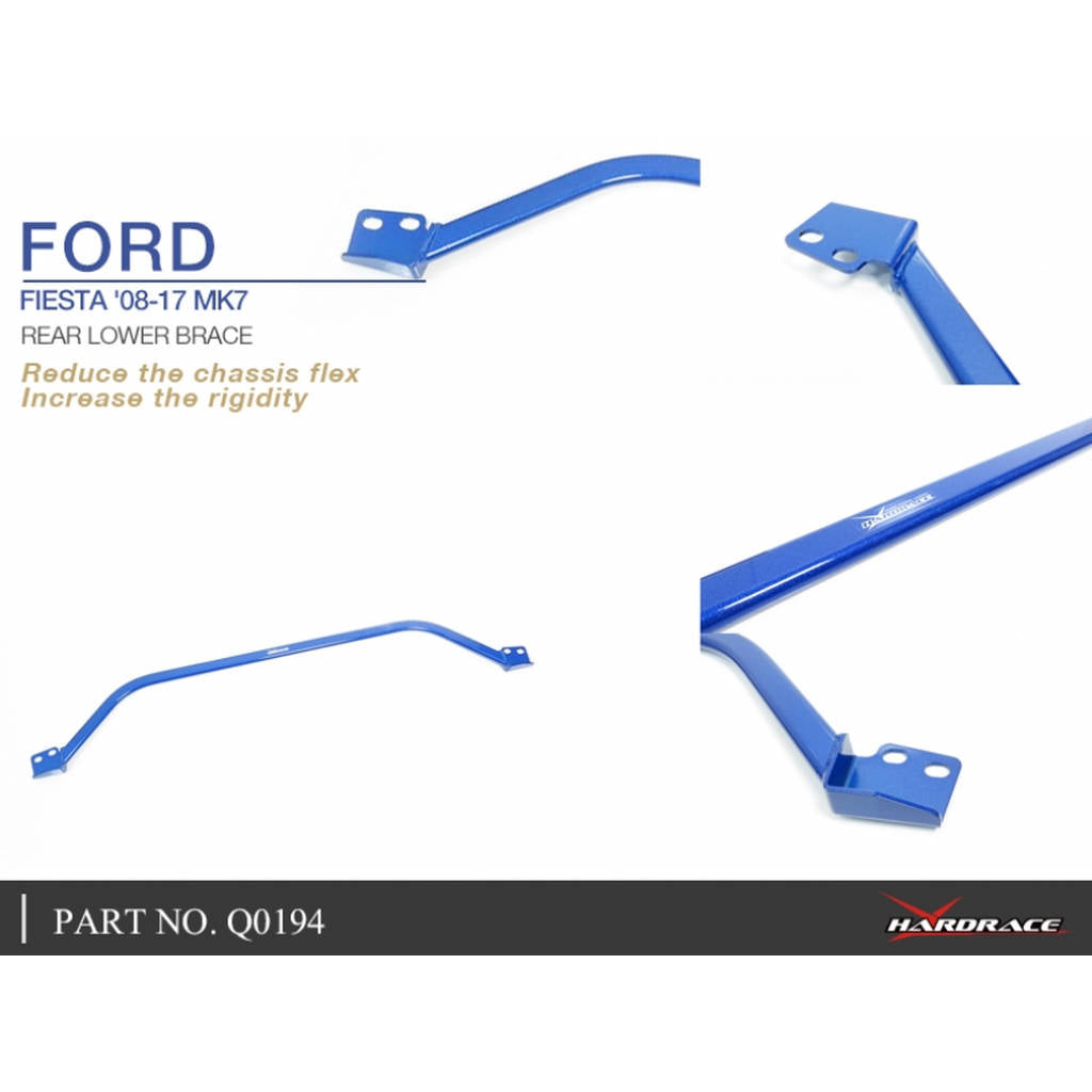HARDRACE Q0194 BODY REINFORCED BAR FORD FIESTA 13- Photo-5