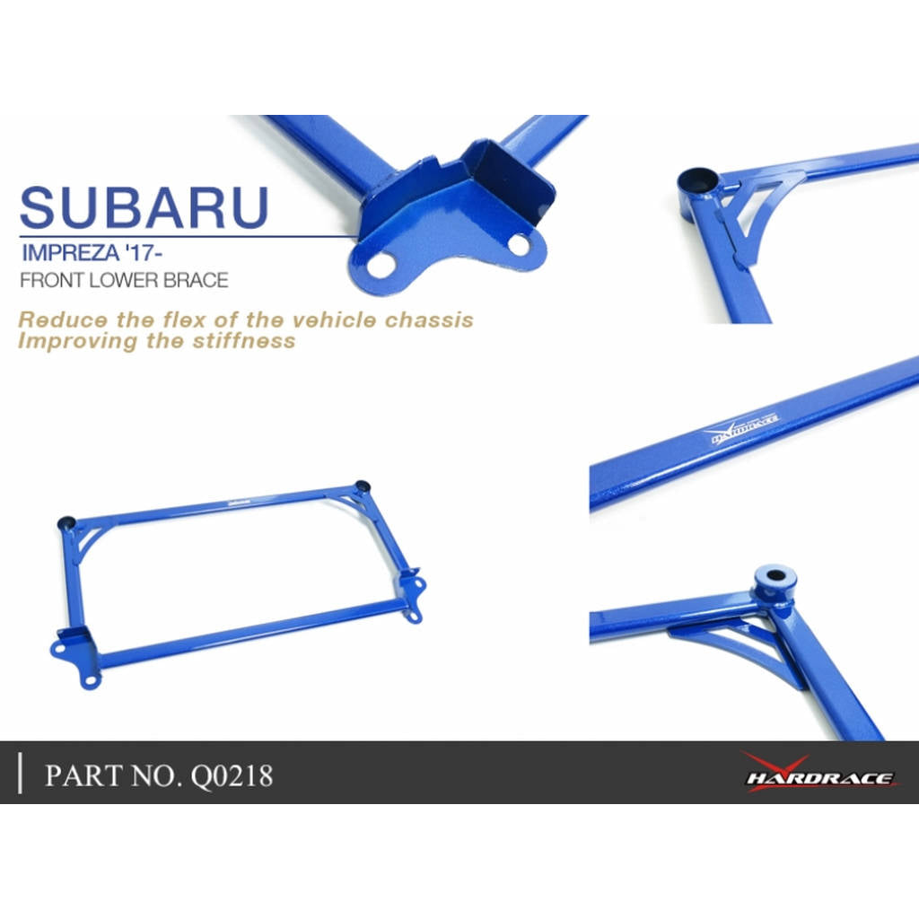 HARDRACE Q0218 BODY REINFORCED BAR SUBARU IMPREZA GK/GT 17- Photo-5