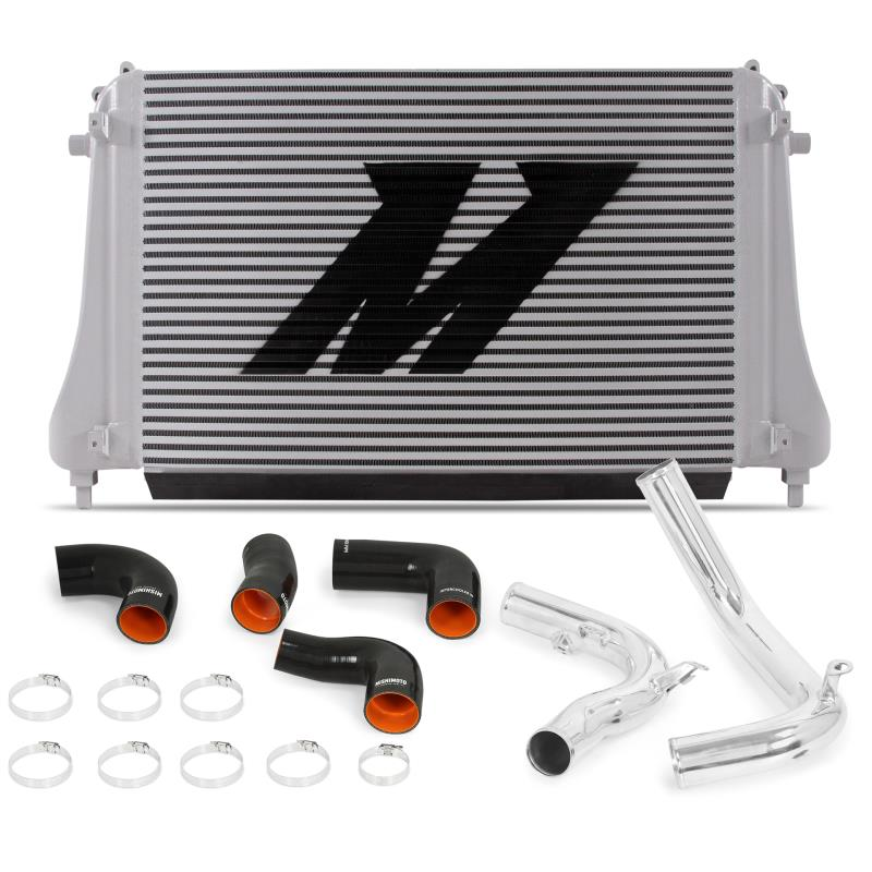 MISHIMOTO MMINT-MK7-15KP VW MK7 Golf TSI/GTI/R Performance Intercooler Kit, Polished, 2015+ Photo-0