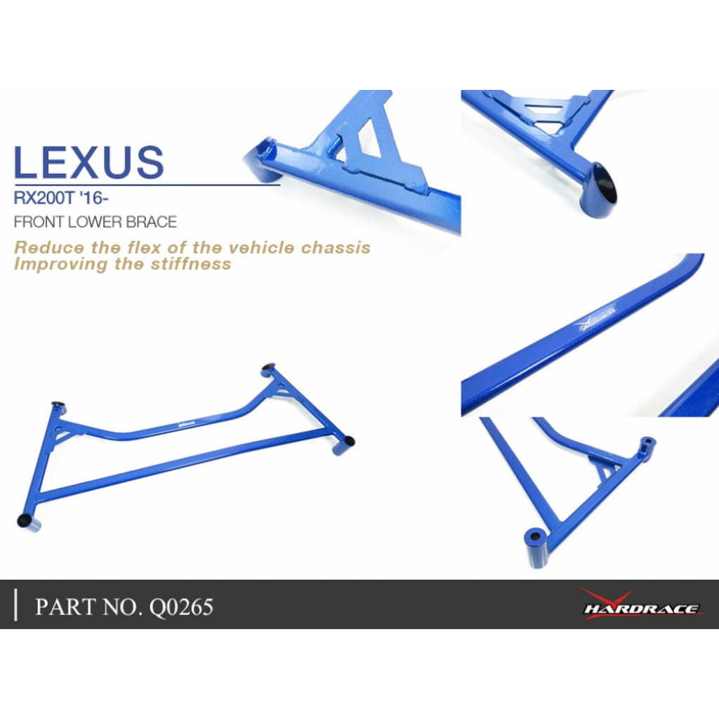 HARDRACE Q0265 BODY REINFORCED BAR LEXUS LEXUS RX 16- Photo-5
