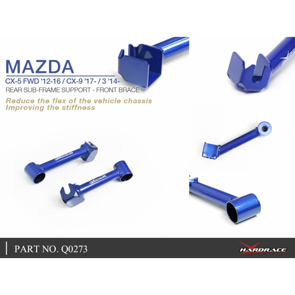 HARDRACE Q0273 BODY REINFORCED BAR MAZDA CX5 KE 12-16 Photo-7
