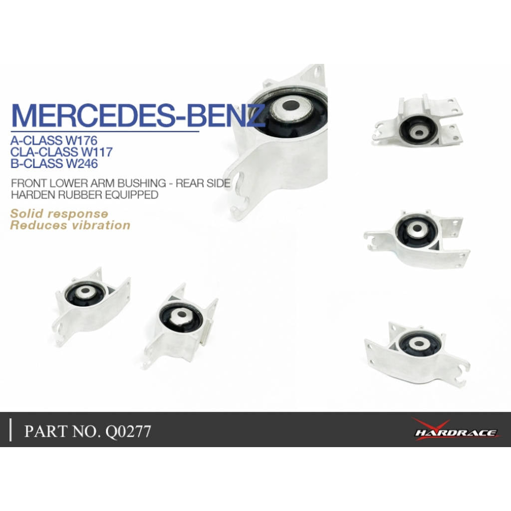 HARDRACE Q0277 HARDEN RUBBER BUSHING MERCEDES-Benz W176 A'S W176 12- Photo-4