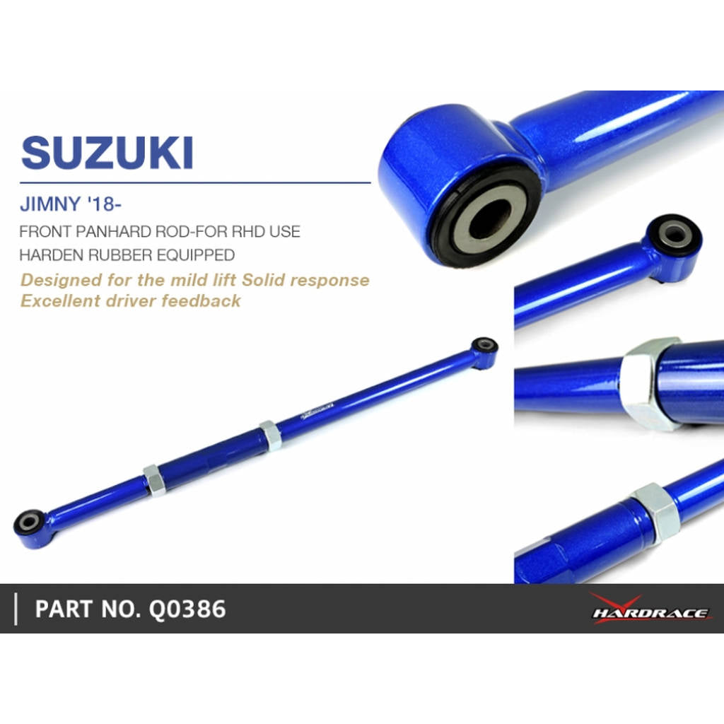 HARDRACE Q0386 4X4 ARMS SUZUKI JIMNY JB64/JB74 18- Photo-6