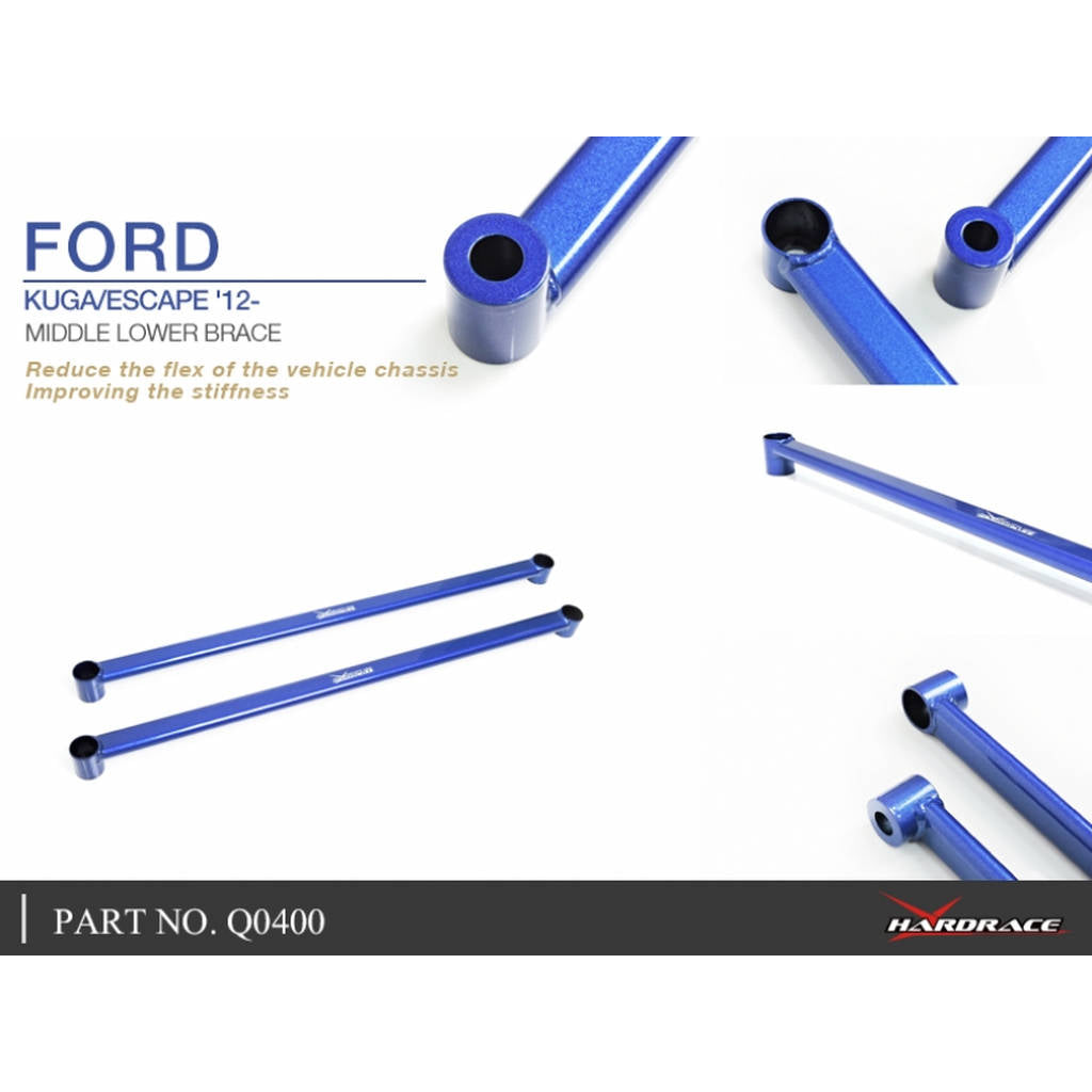 HARDRACE Q0400 BODY REINFORCED BAR FORD KUGA 12- Photo-6