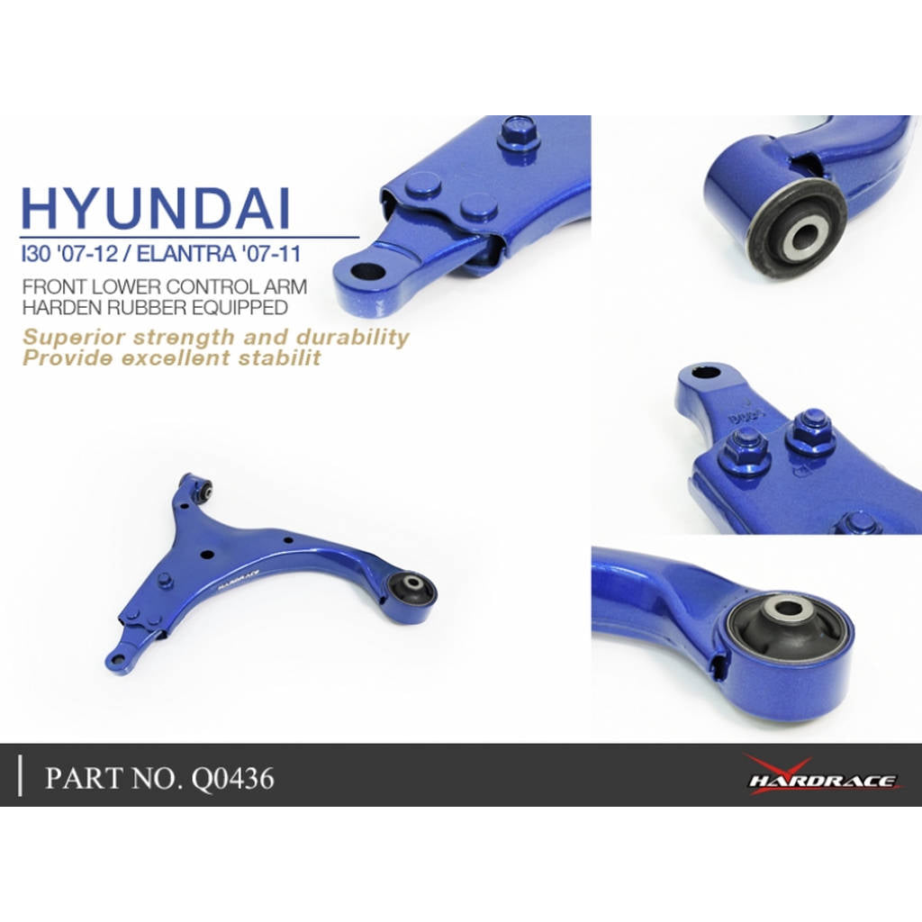 HARDRACE Q0436 CONTROL ARM HYUNDAI HYUNDAI I-30 07-12 Photo-6