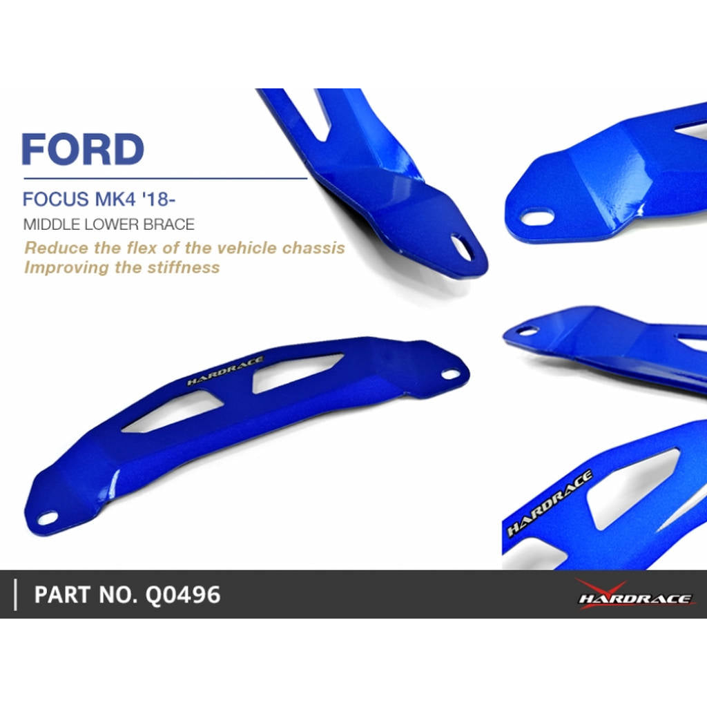HARDRACE Q0496 BODY REINFORCED BAR FORD FOCUS MK4 19- Photo-7