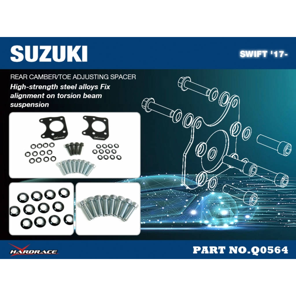 HARDRACE Q0564 OTHERS SUZUKI SWIFT ZC33 17- Photo-2