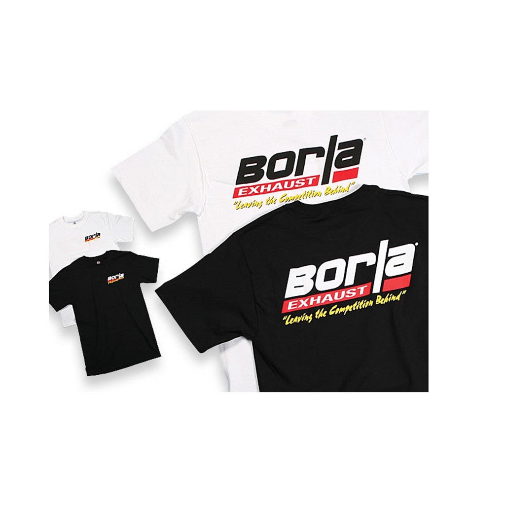 BORLA 21195 T-SHIRTS with BORLA MOTORSPORTS LOGO, MEN Black, Size Small Photo-0