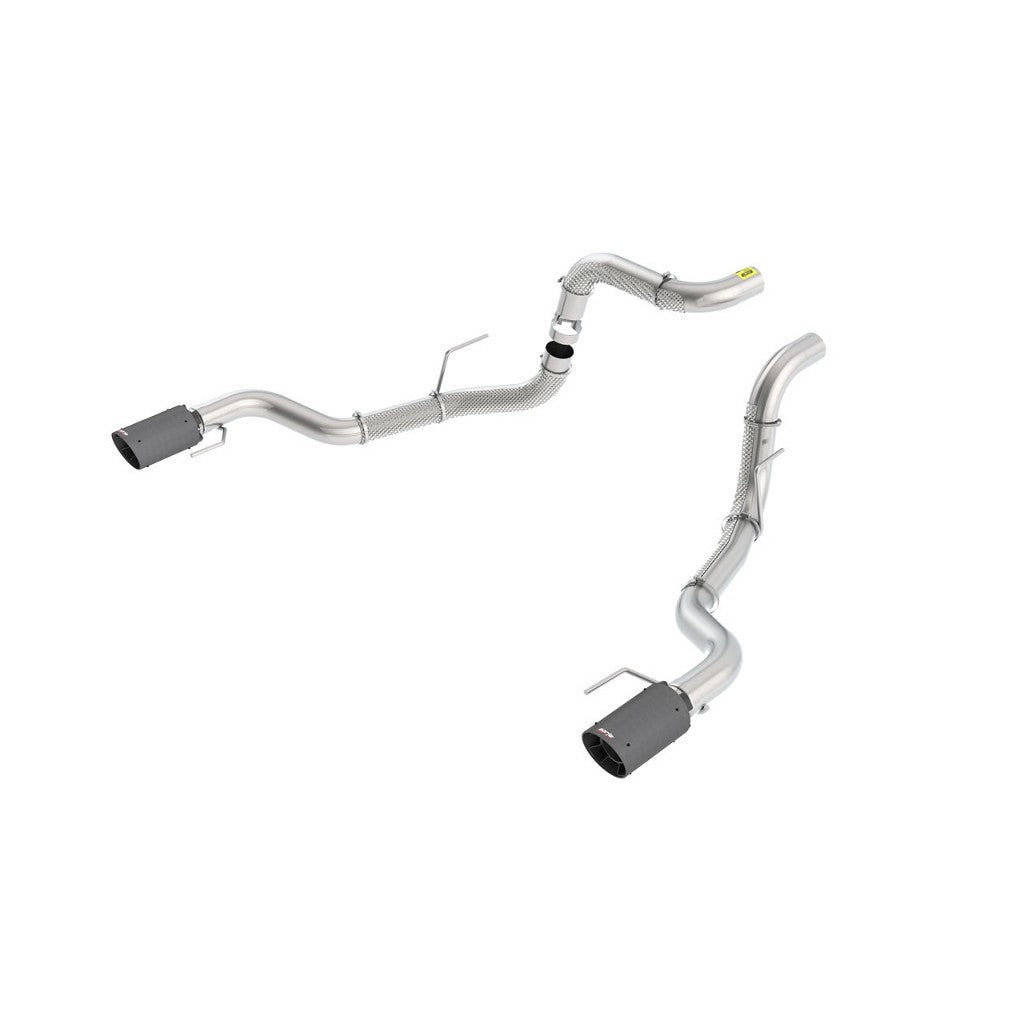 BORLA 60640CFBA Tailpipes with carbon fiber black annodized tips 3" FORD F-150 TRUCKS Raptor 3.5L V6 Ecoboost AT Photo-0