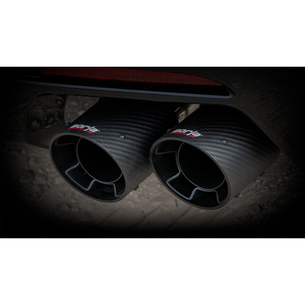 BORLA 11920CFBA Axle-Back "S-Type" 2.75, 2.5" D RD RL AC 4" RD x 6.25" CHEVROLET CAMARO V8 6.2L V8 AT / MT Photo-2