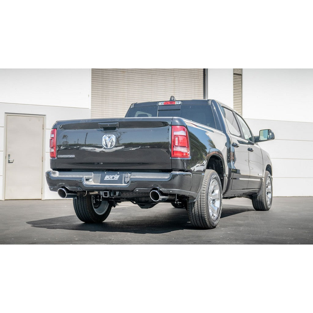 BORLA 140758 Cat-Back "Touring" 3", 2.5" 5" RD x 15.25" RAM TRUCKS 1500 5.7L V8 AT Photo-1