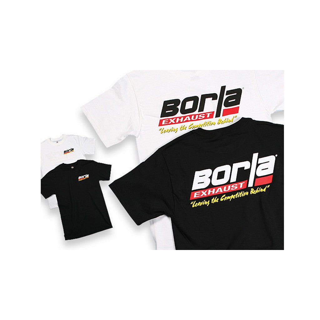 BORLA 21196 T-SHIRTS with BORLA MOTORSPORTS LOGO, MEN Black, Size Medium Photo-0