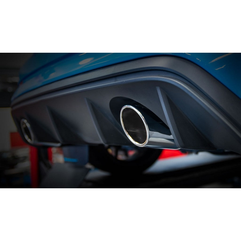 BORLA 140702 Cat-Back "S-Type" 3", 2.25" S RD RL AC 4" RD x 8" FORD FOCUS RS 2.3L MT AWD 5DR hatchback 16-18 Photo-2