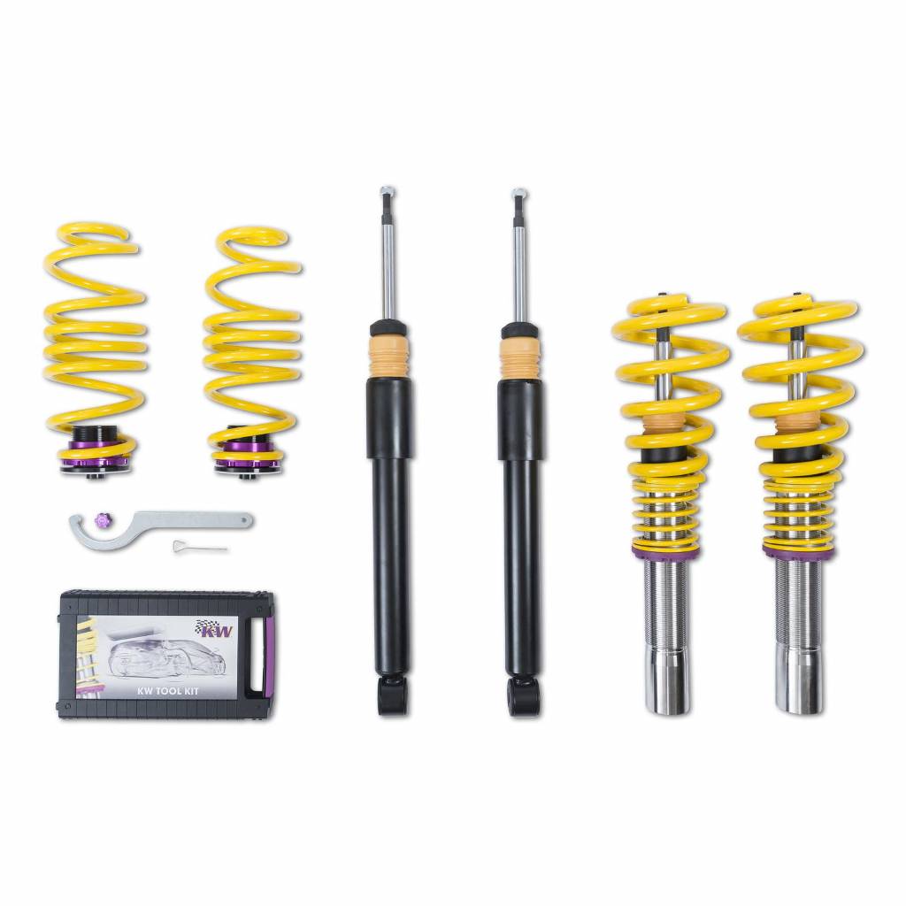 KW 10210078 Coilover Kit INOX V1 AUDI A4; (B8, B81) Photo-0