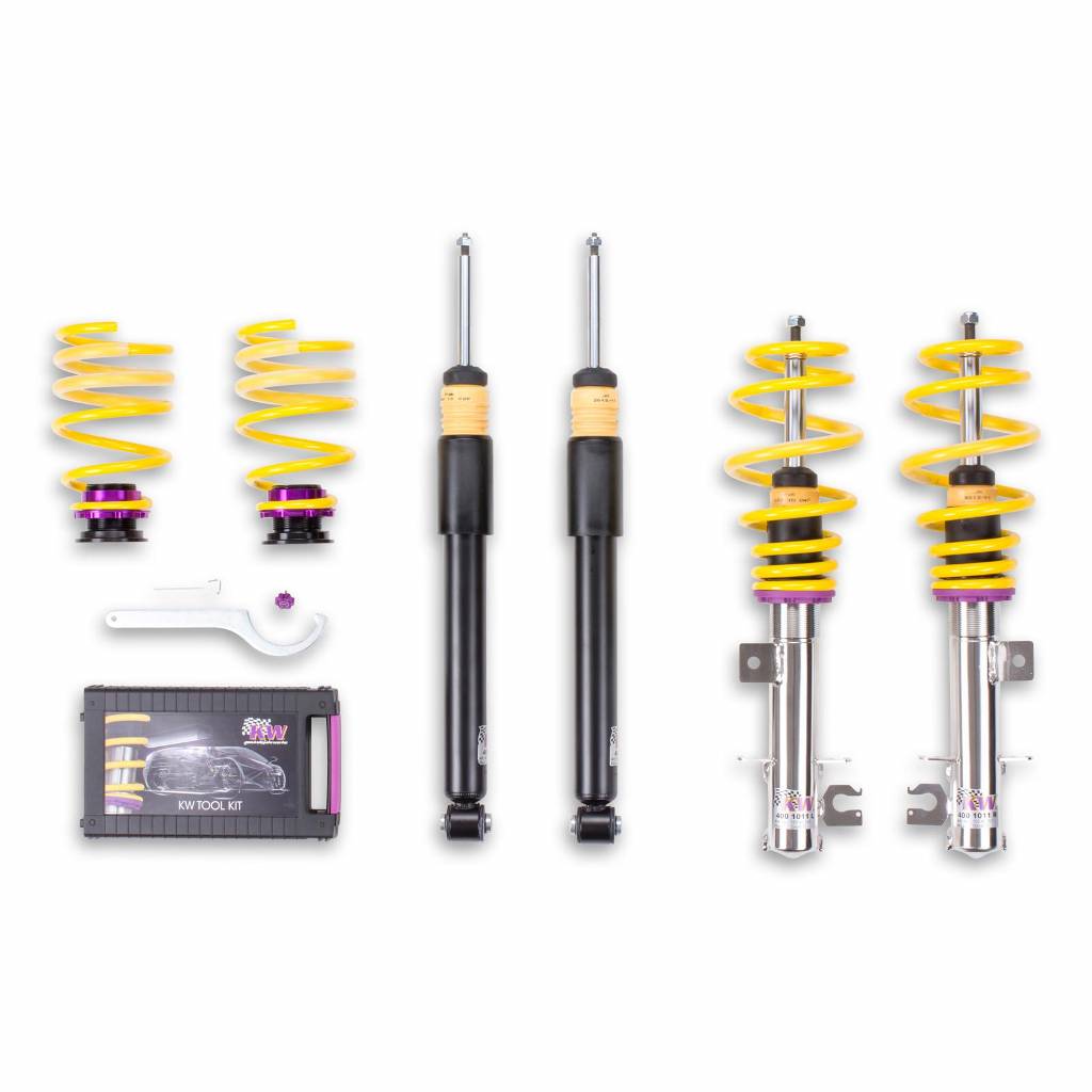 KW 10240016 Coilover Kit INOX V1 FIAT Punto, Punto Evo, Grande Punto; (199) Photo-0
