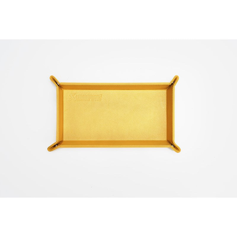 AKRAPOVIC 801733 Leather Desk Valet - yellow Photo-0