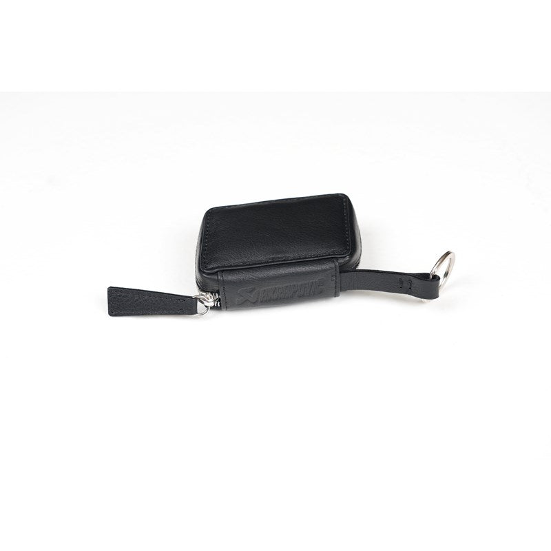 AKRAPOVIC 801740 Leather Car Key Case - black Photo-3