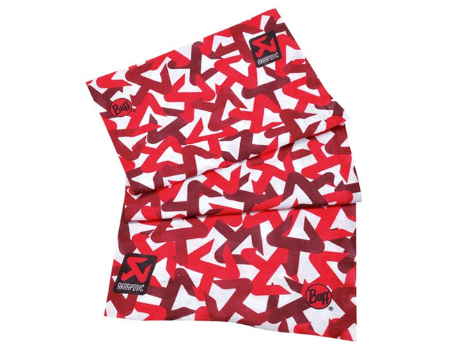 AKRAPOVIC 801076 Buff Akrapovič Logos White Photo-0