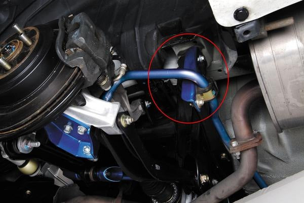 CUSCO 684 316 B Sway bar brackets rear for SUBARU Legacy B4 (BL5/BLE) Photo-0