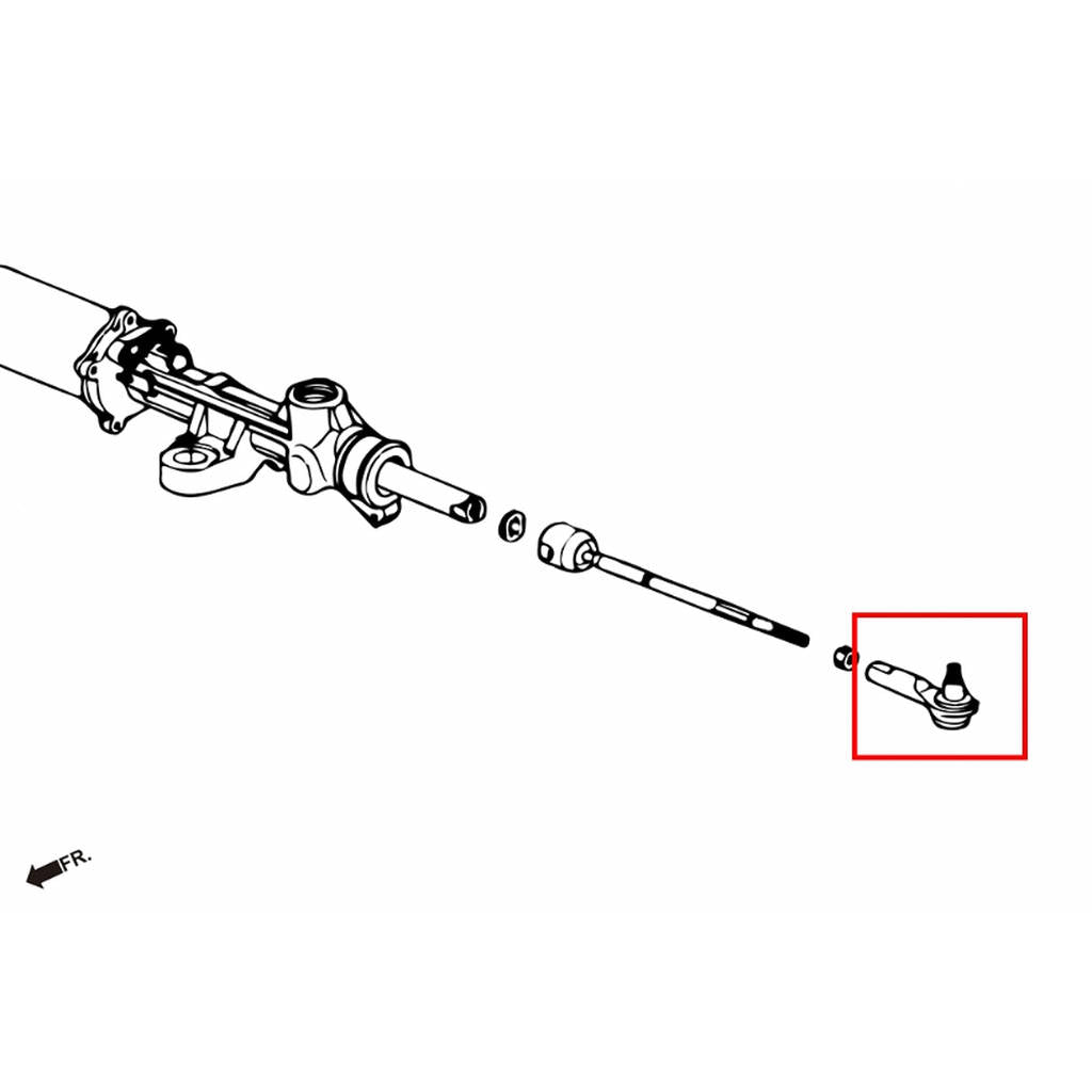 HARDRACE 6441 Tie Rods for HONDA S2000 AP1 / 2 Photo-1