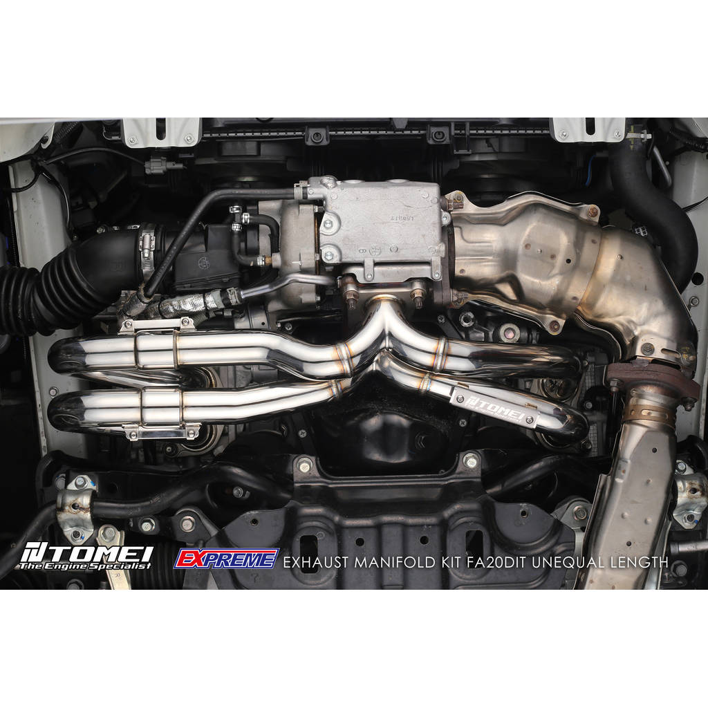 TOMEI TB6010-SB04A EXHAUST MANIFOLD KIT EXPREME FA20DIT UNEQUAL LENGTH with TITAN EXHAUST BANDAGE Photo-4